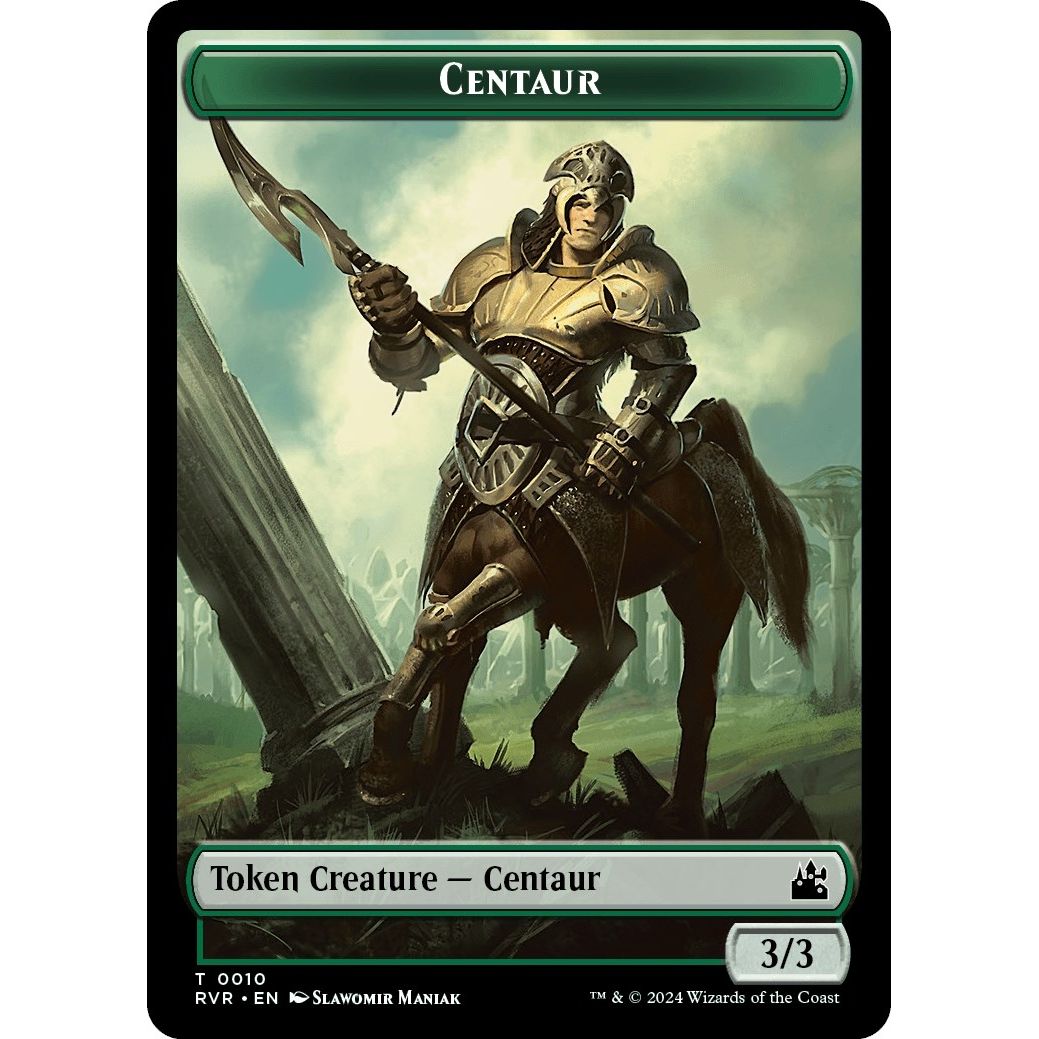 Image for Centaur Token (10) (RVR) - Magic: The Gathering