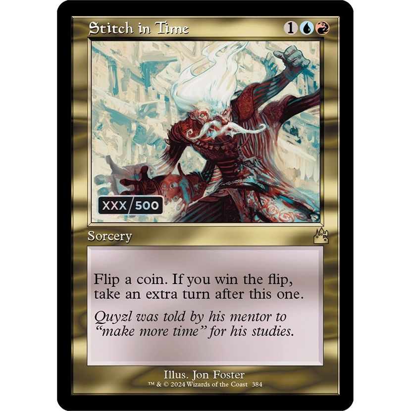 Image for Stitch in Time (Retro Frame) (Serial Numbered) (384) (RVR) - Magic: The Gathering