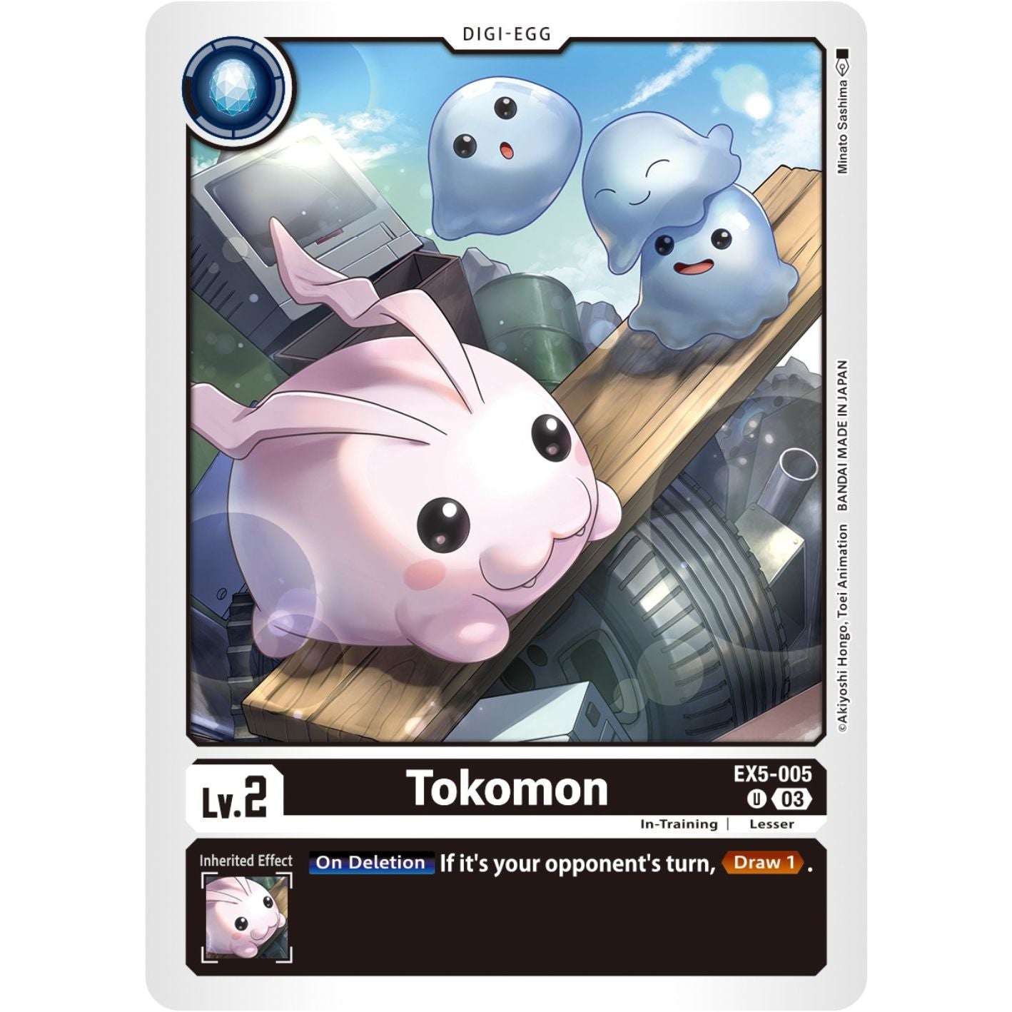 Image for Tokomon (EX5-005 U) (EX05) - Digimon Card Game