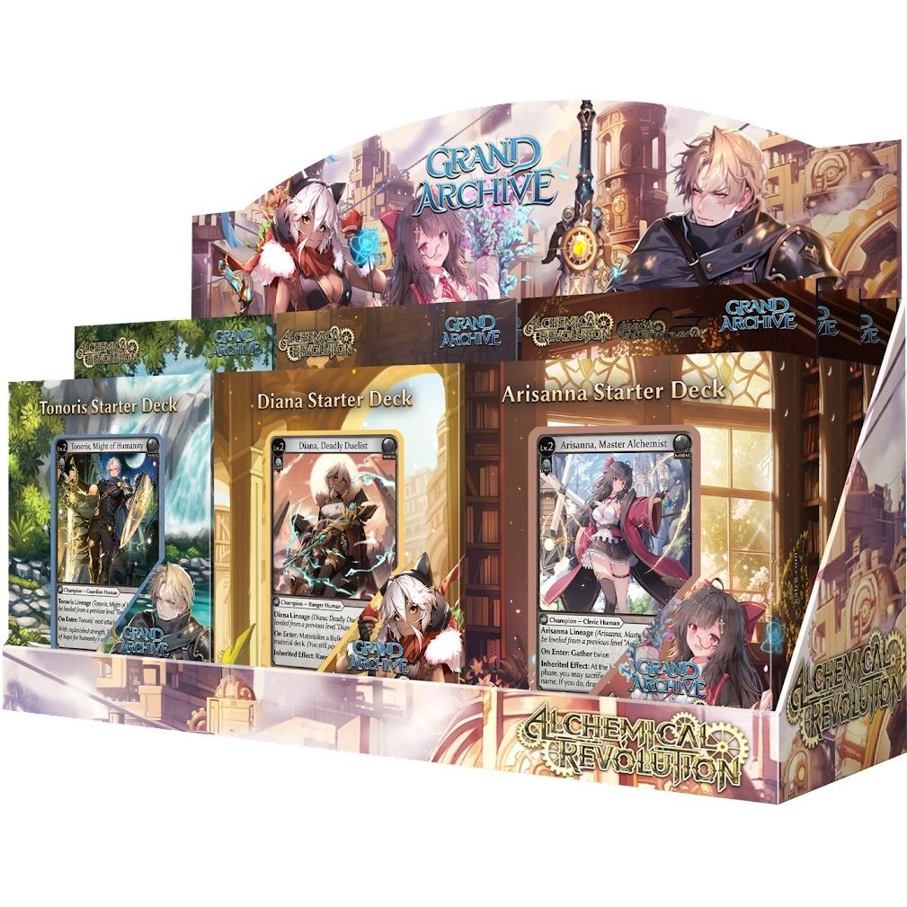 Image for Alchemical Revolution Starter Deck Display - Grand Archive TCG