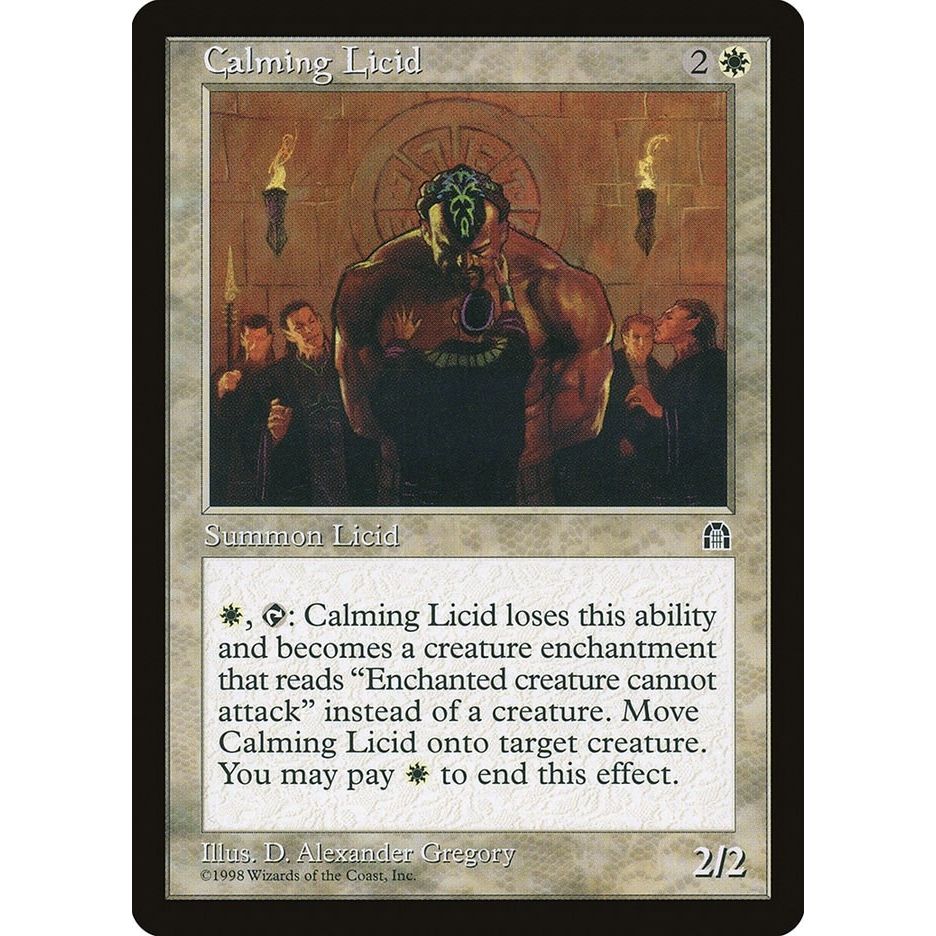 Image for Calming Licid (STH) - Magic: The Gathering