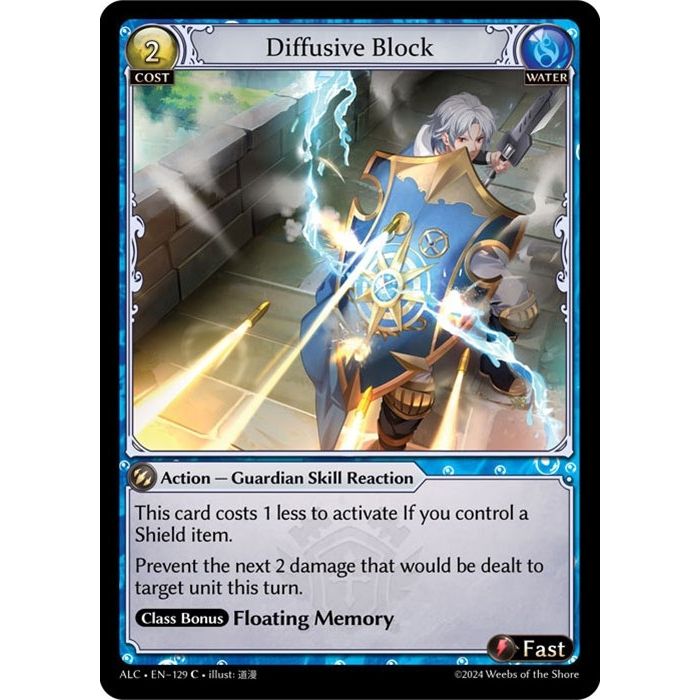 Image for Diffusive Block (129) (ALC) - Grand Archive TCG