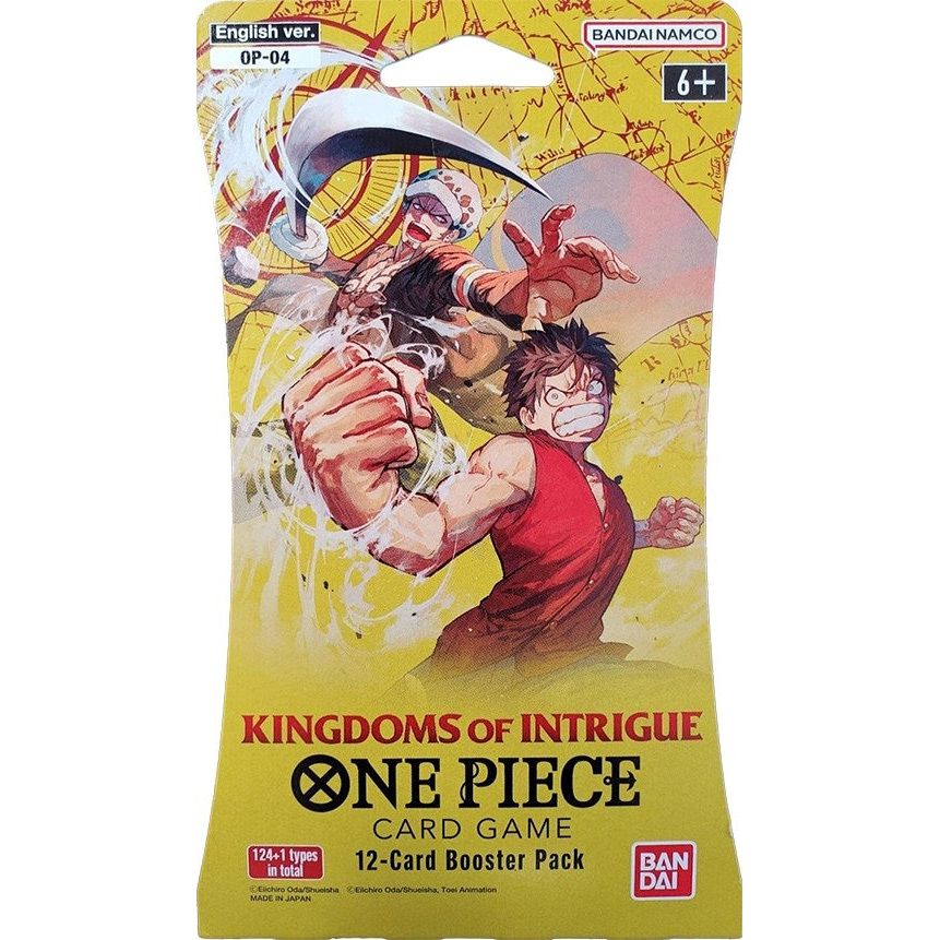 Image for Kingdoms of Intrigue - Sleeved Booster Pack - One Piece Card Game