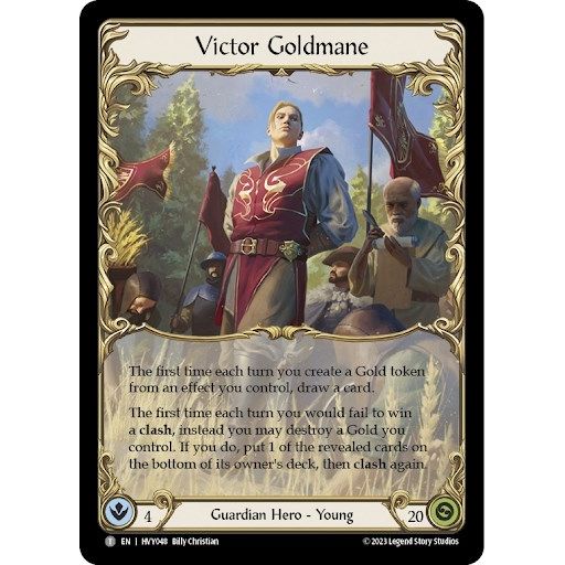 Image for Victor Goldmane // Betsy (HVY048 // HVY046) (HVY) - Flesh and Blood TCG