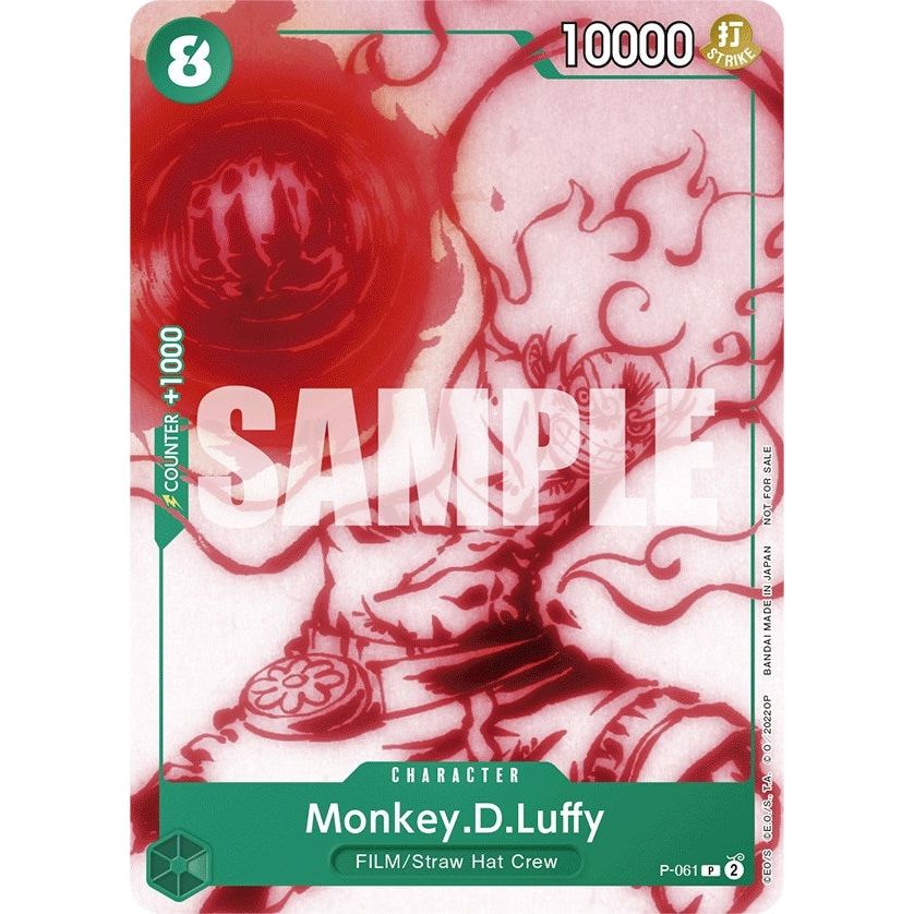 Image for Monkey.D.Luffy (Starter Deck 11: Uta Deck Battle) (P-061) (OP-PR) - One Piece Card Game