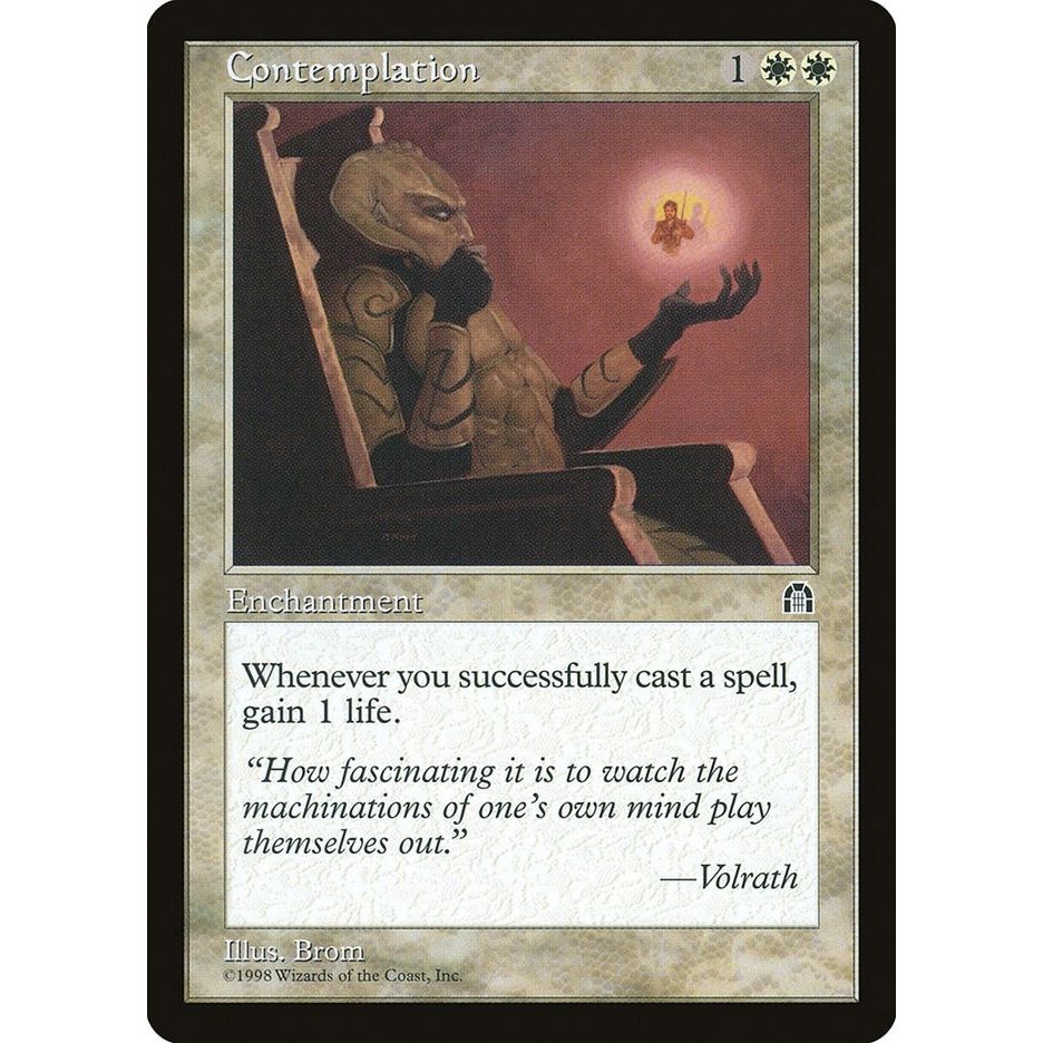 Image for Contemplation (STH) - Magic: The Gathering