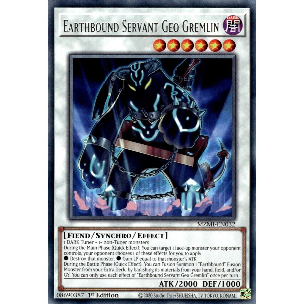 Image for Earthbound Servant Geo Gremlin (MZMI-EN032) (MZMI) - YuGiOh