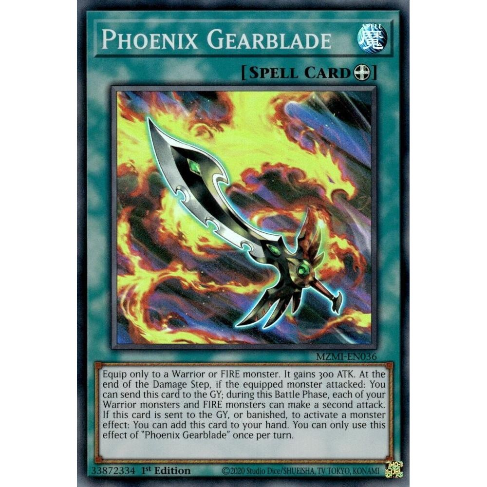 Image for Phoenix Gearblade (MZMI-EN036) (MZMI) - YuGiOh