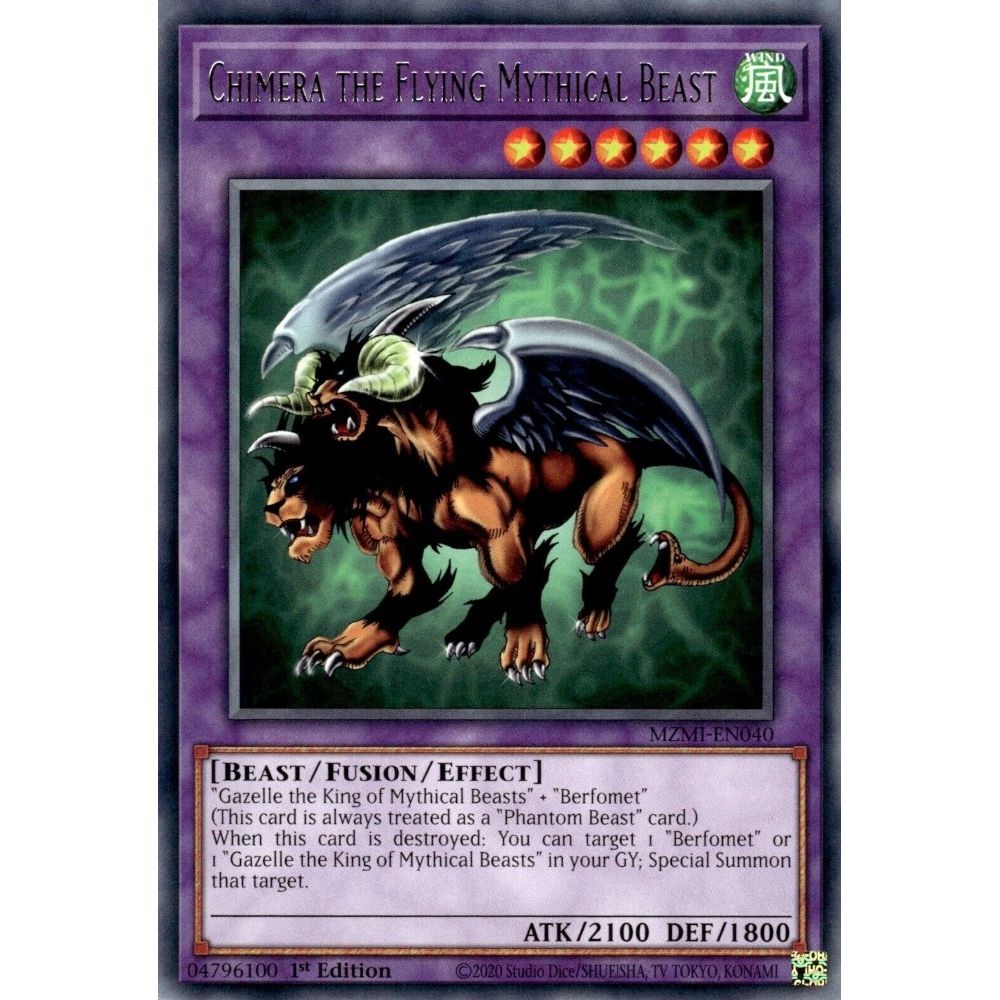 Image for Chimera the Flying Mythical Beast (MZMI-EN040) (MZMI) - YuGiOh