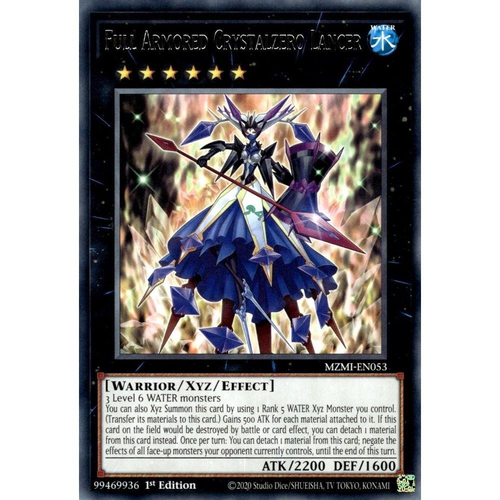 Image for Full Armored Crystalzero Lancer (MZMI-EN053) (MZMI) - YuGiOh
