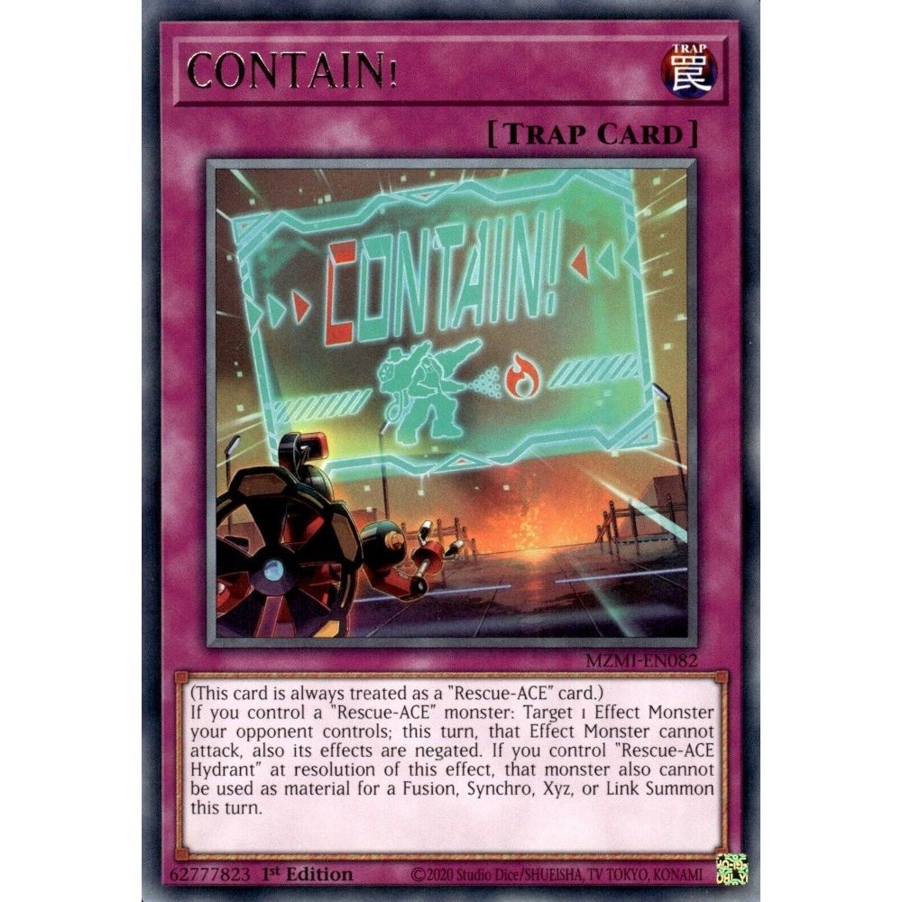 Image for CONTAIN! (MZMI-EN082) (MZMI) - YuGiOh