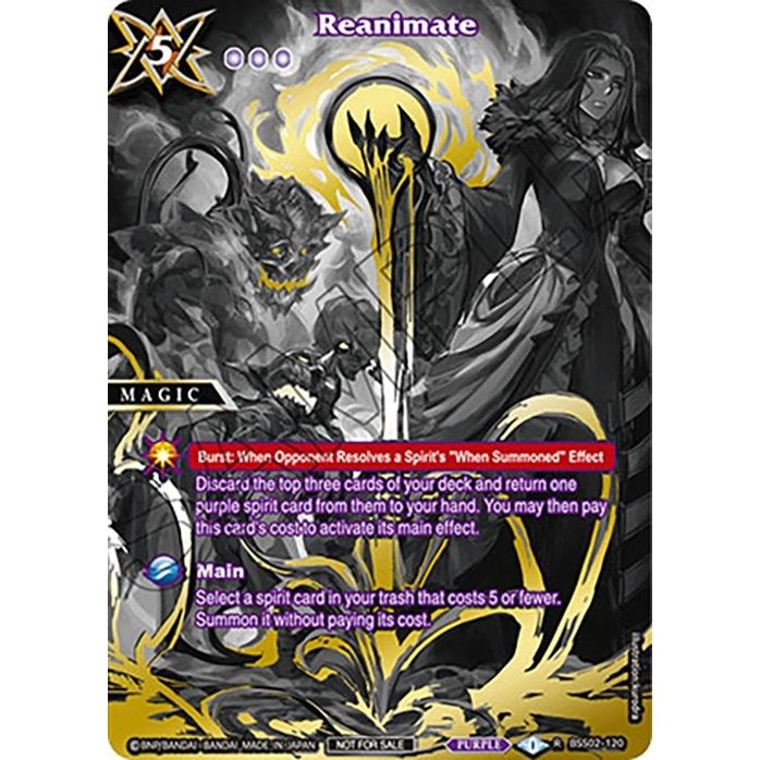 Image for Reanimate (World Championship Promotion Pack 2023) (BSS02-120) (BSSP) - Battle Spirits Saga