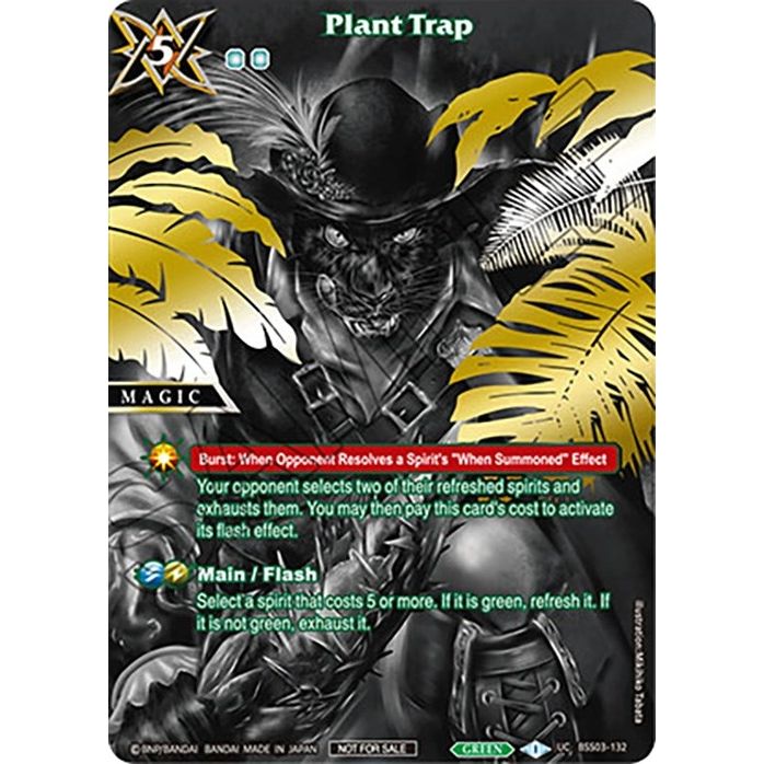 Image for Plant Trap (World Championship Promotion Pack 2023) (BSS03-132) (BSSP) - Battle Spirits Saga