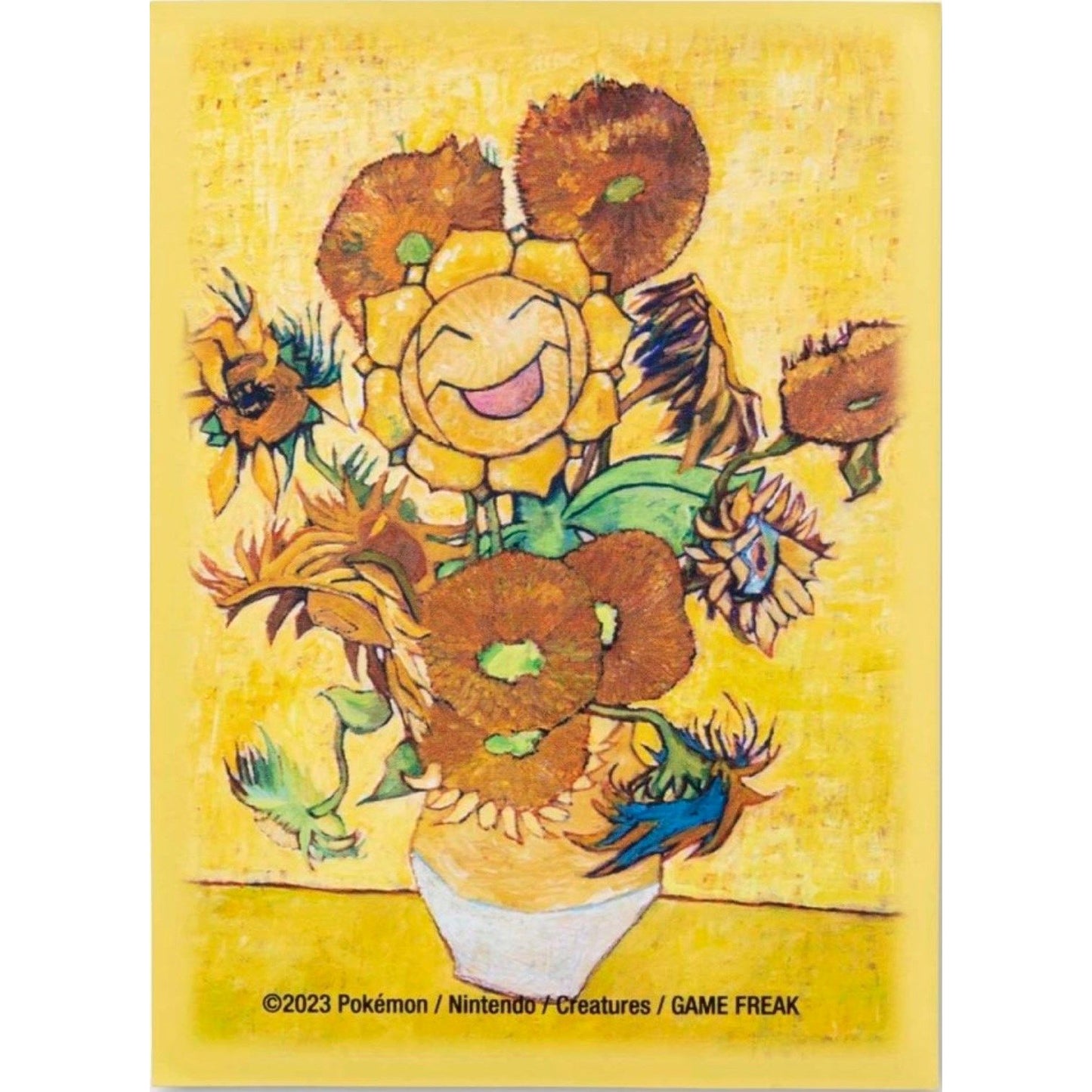 Image for Pokémon Center × Van Gogh Museum: Sunflora Inspired by Sunflowers Card Sleeves (65 Sleeves) - Card Sleeves