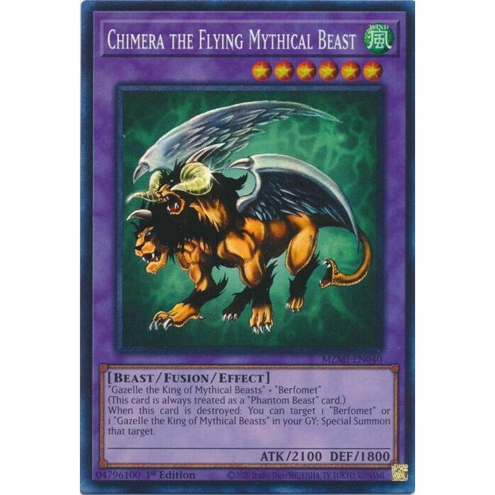 Image for Chimera the Flying Mythical Beast (CR) (MZMI-EN040) (MZMI) - YuGiOh