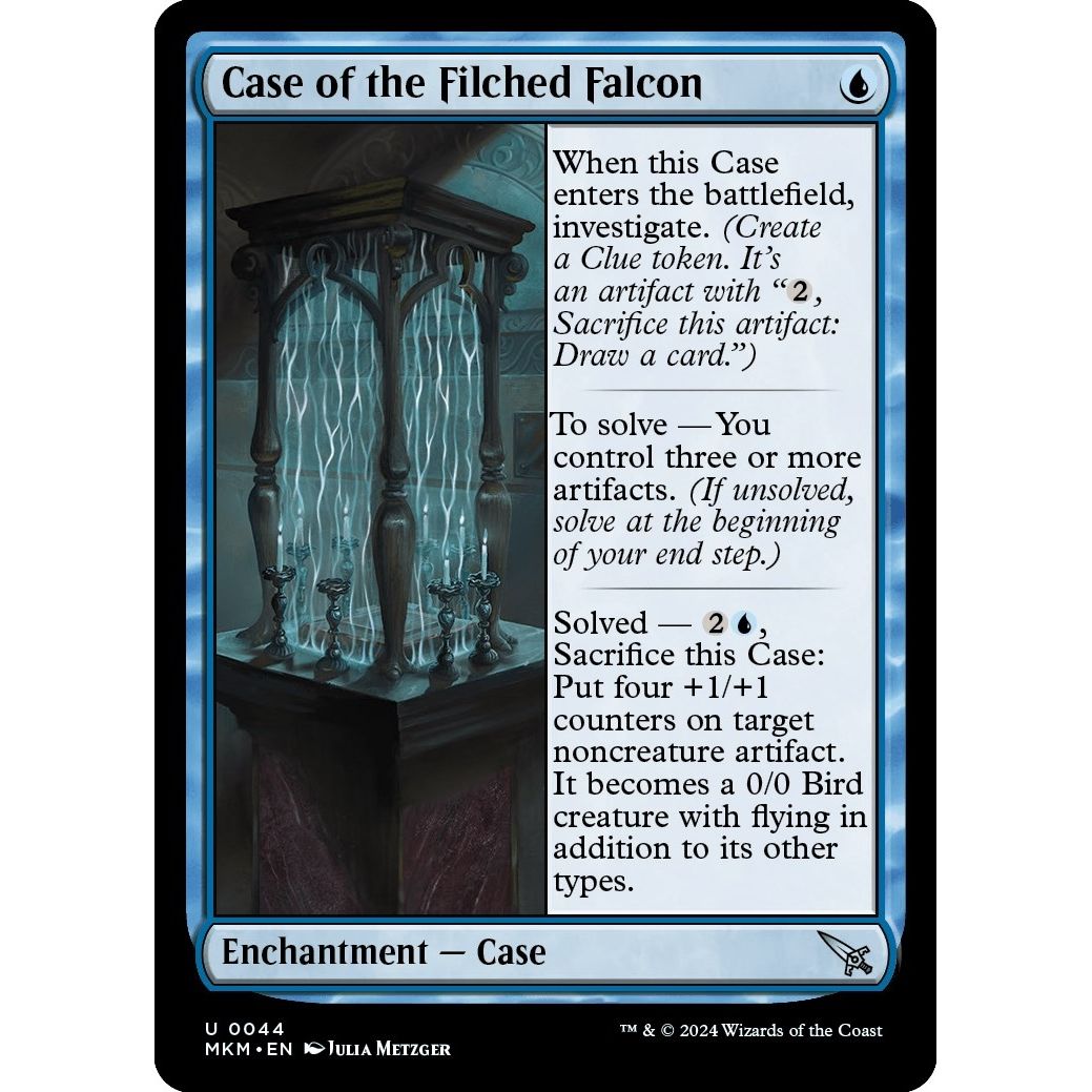Image for Case of the Filched Falcon (44) (MKM) - Magic: The Gathering