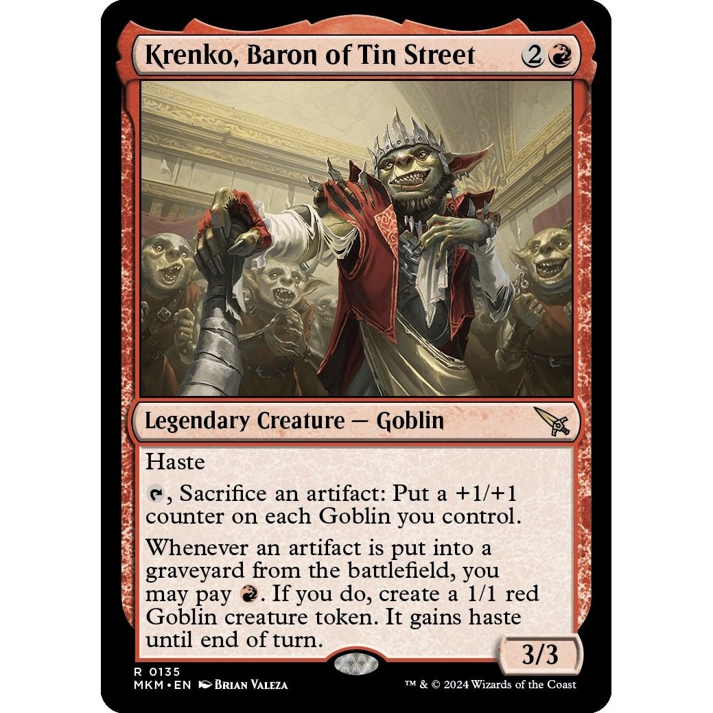 Image for Krenko, Baron of Tin Street (135) (MKM) - Magic: The Gathering