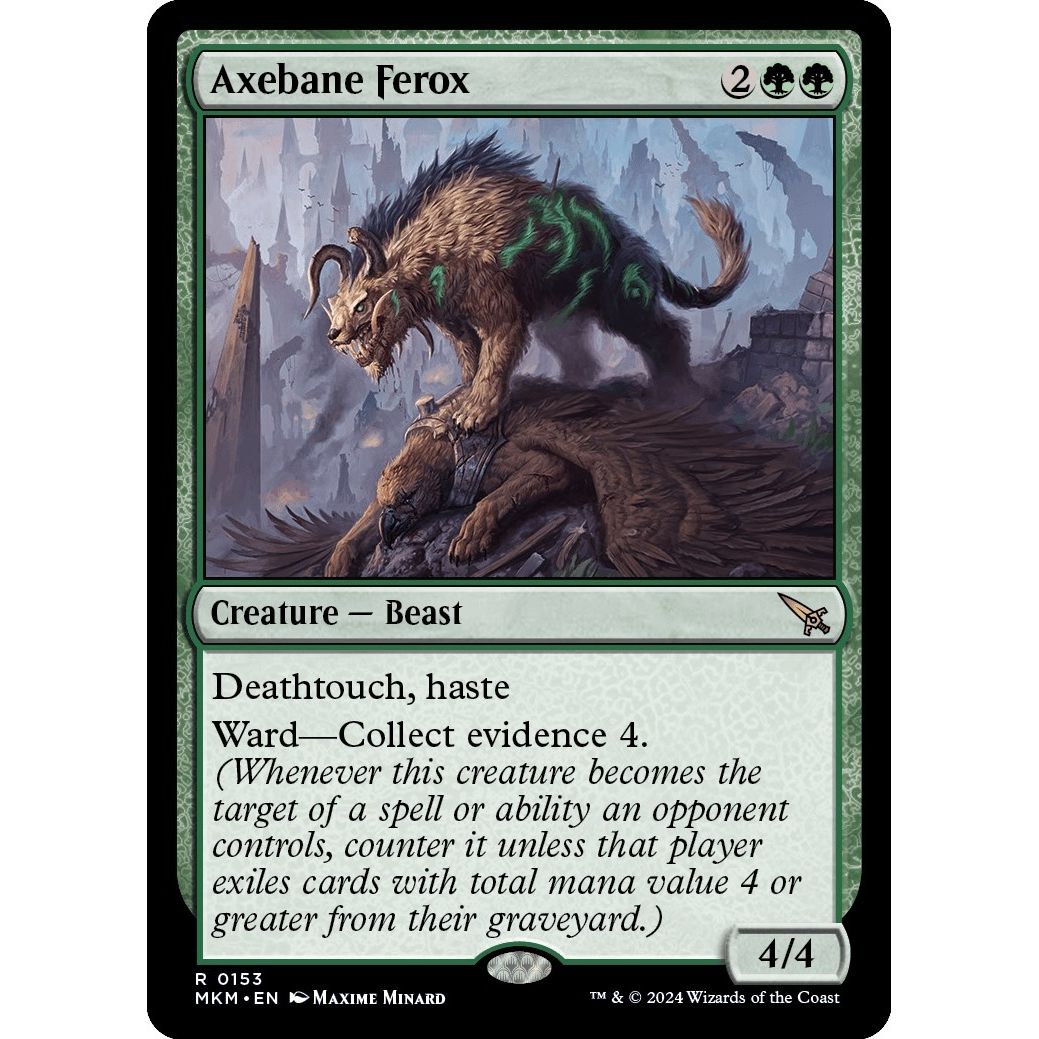 Image for Axebane Ferox (153) (MKM) - Magic: The Gathering