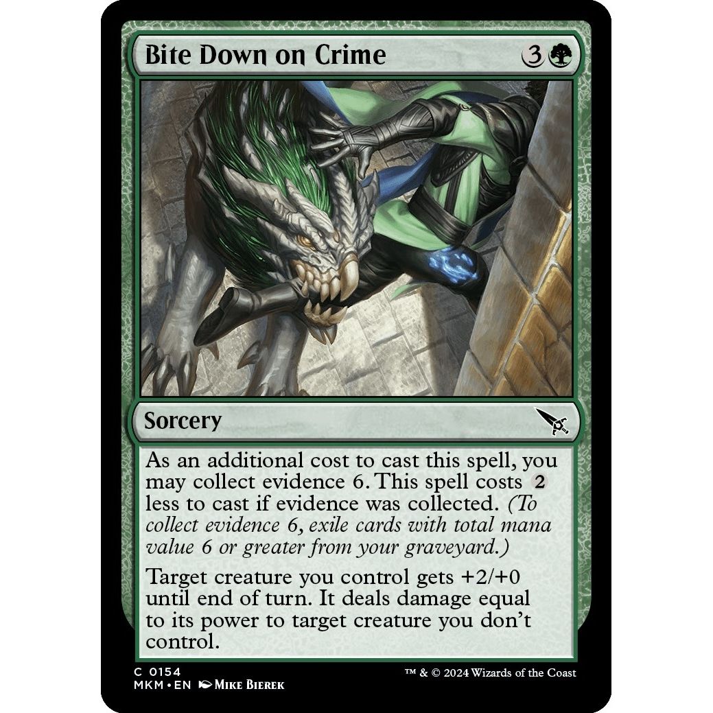 Image for Bite Down on Crime (154) (MKM) - Magic: The Gathering