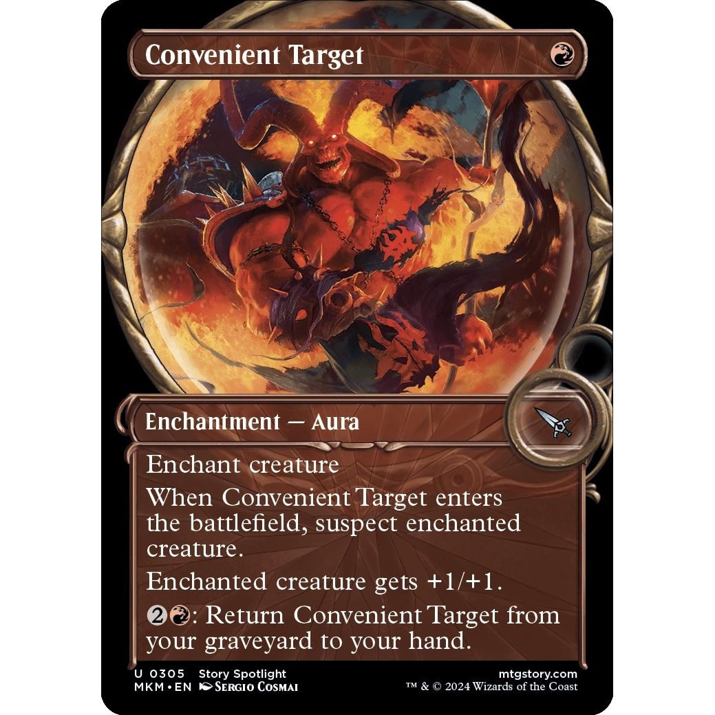 Image for Convenient Target (Showcase) (305) (MKM) - Magic: The Gathering