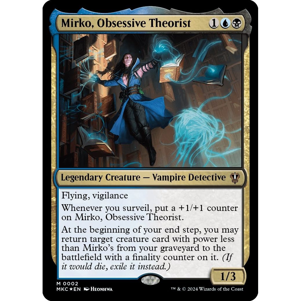 Image for Mirko, Obsessive Theorist (2) (MKC) - Magic: The Gathering