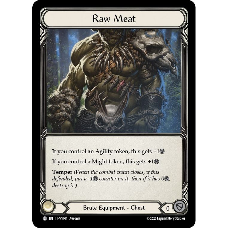 Image for Raw Meat (HVY011) (HVY) - Flesh and Blood TCG