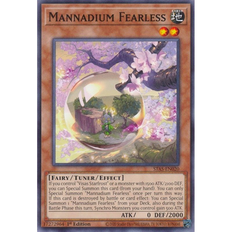Image for Mannadium Fearless (STAS-EN020) (STAS-EN020) (TPSS) - YuGiOh