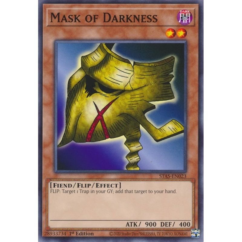 Image for Mask of Darkness (STAS-EN023) (TPSS) - YuGiOh
