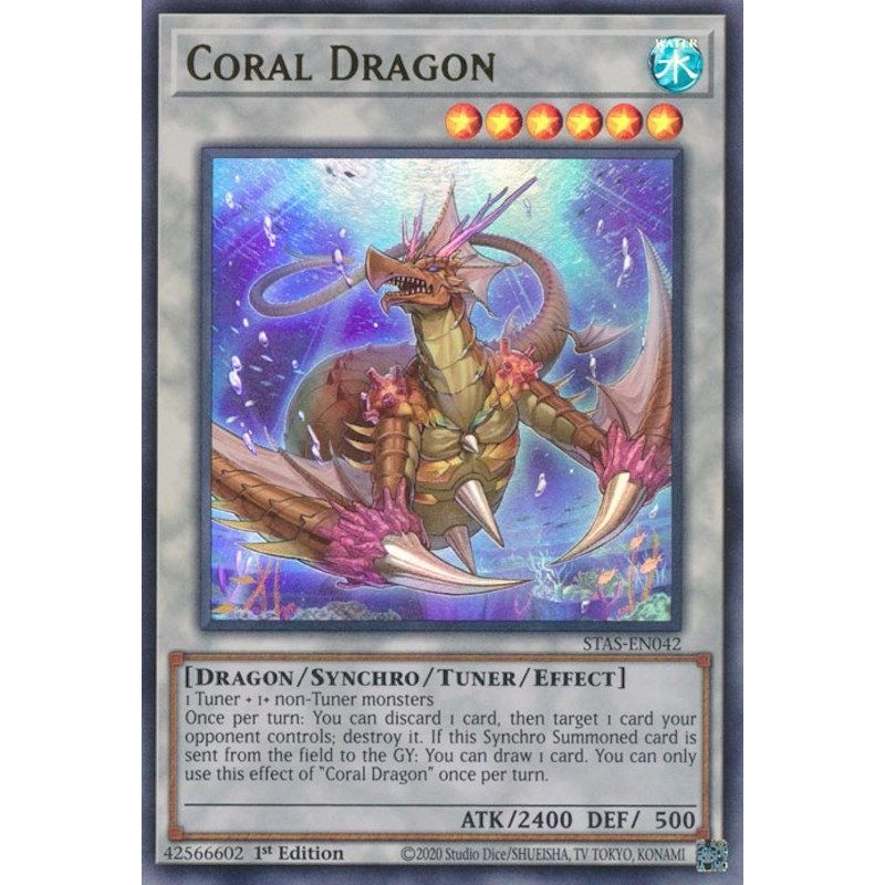 Image for Coral Dragon (STAS-EN042) (TPSS) - YuGiOh