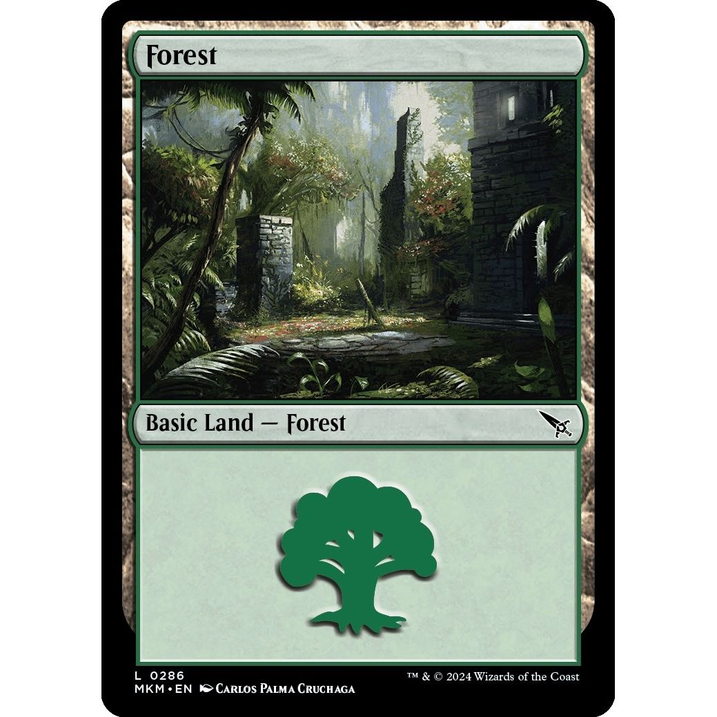 Image for Forest (0286) (286) (MKM) - Magic: The Gathering
