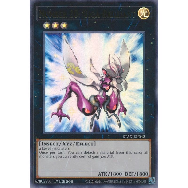 Image for Number 20: Giga-Brilliant (STAX-EN042) (TPSS) - YuGiOh