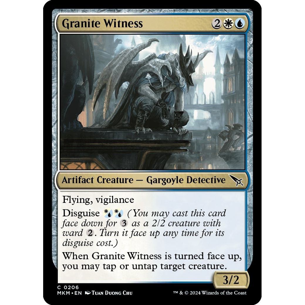 Image for Granite Witness (206) (MKM) - Magic: The Gathering