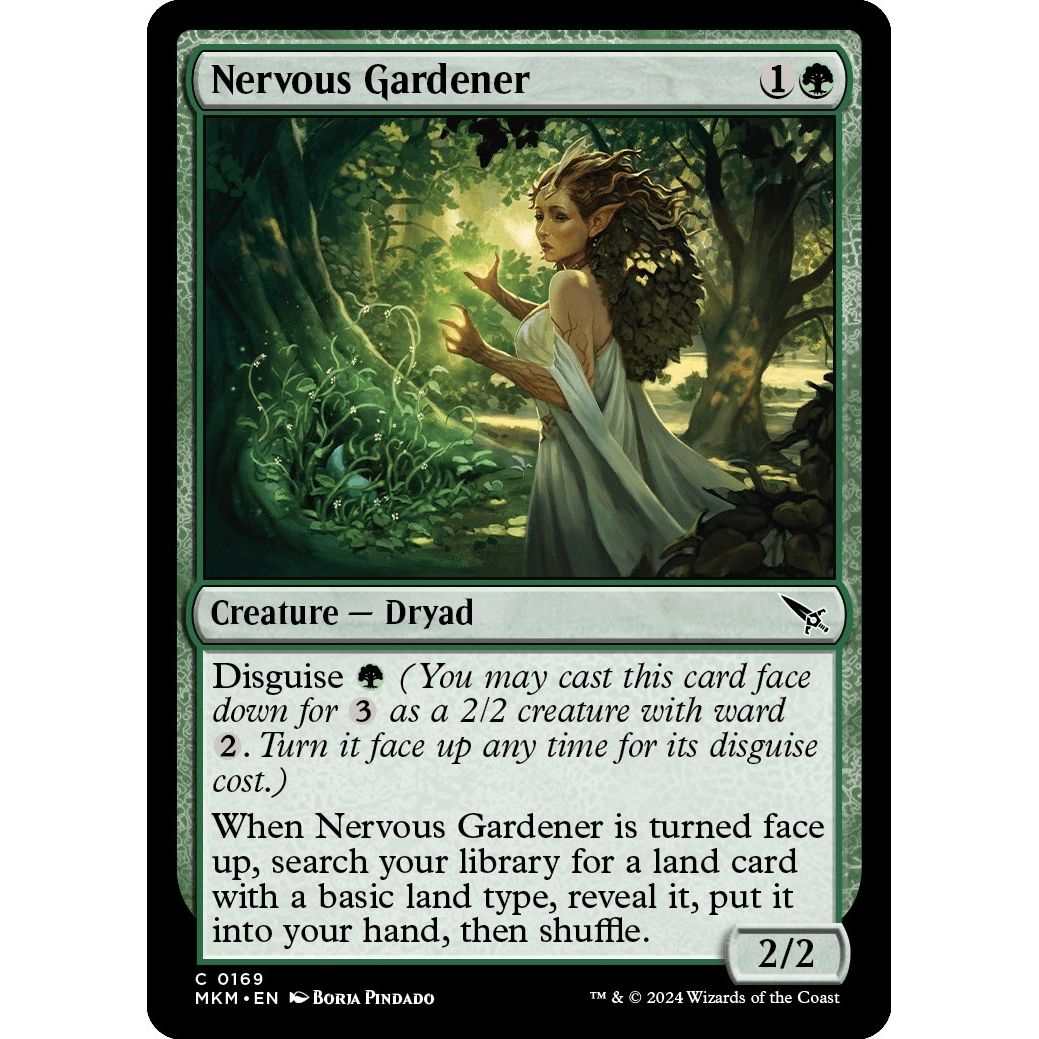 Image for Nervous Gardener (169) (MKM) - Magic: The Gathering
