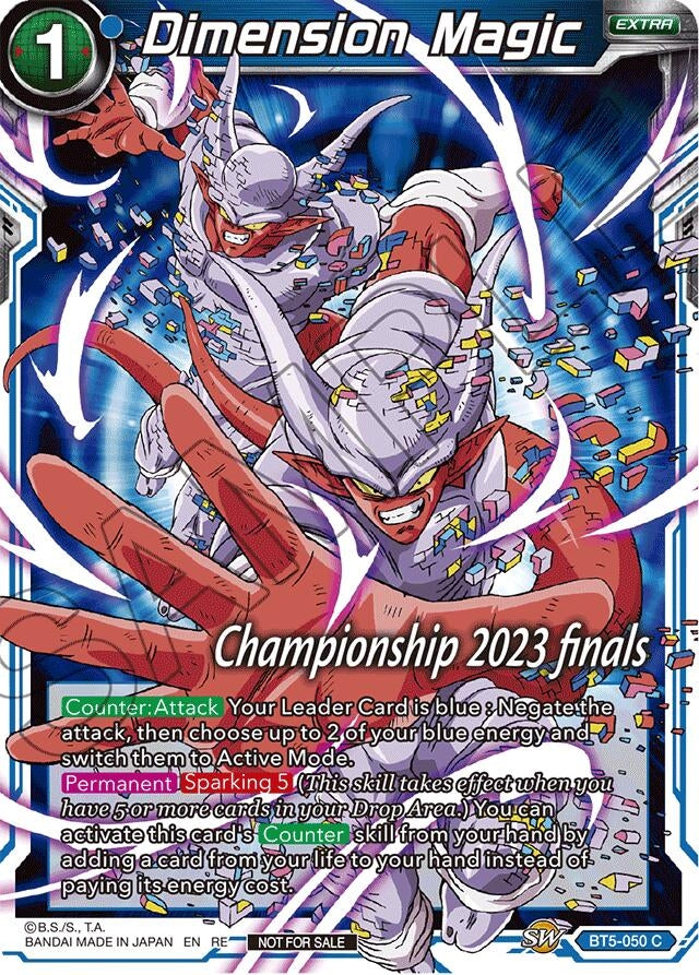 Image for Dimension Magic (2023 Championship Finals Celebration Pack) (BT5-050) (TPR) - Dragon Ball Super: Masters