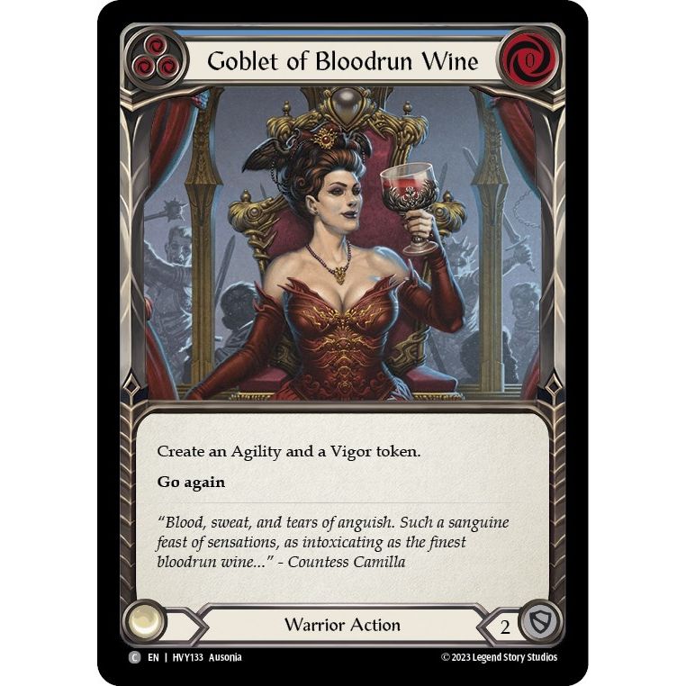 Image for Goblet of Bloodrun Wine (HVY133) (HVY) - Flesh and Blood TCG