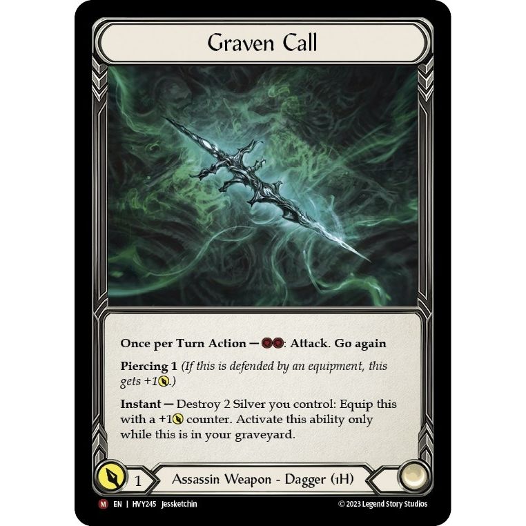 Image for Graven Call (HVY245) (HVY) - Flesh and Blood TCG