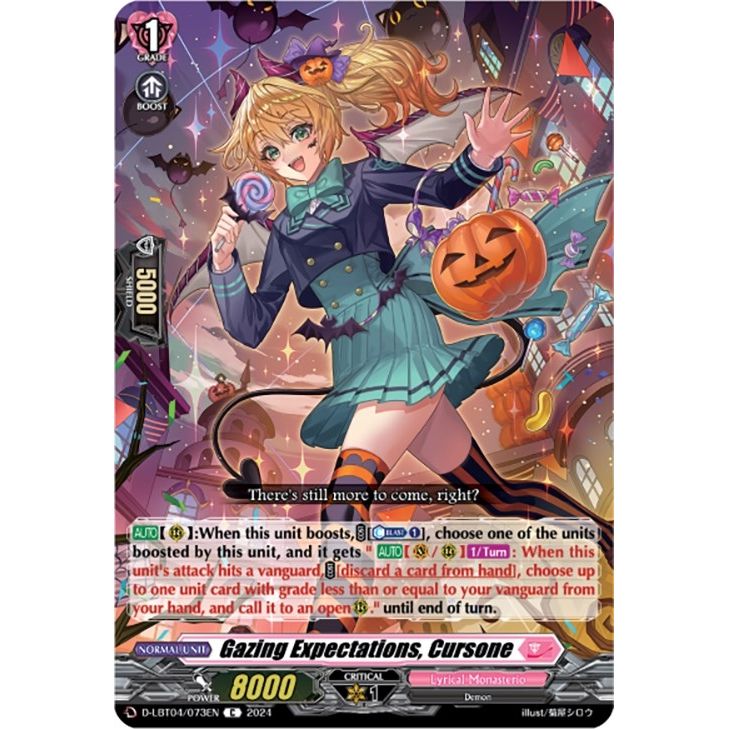 Image for Gazing Expectations, Cursone (D-LBT04/073EN) (D-LBT04) - Cardfight Vanguard