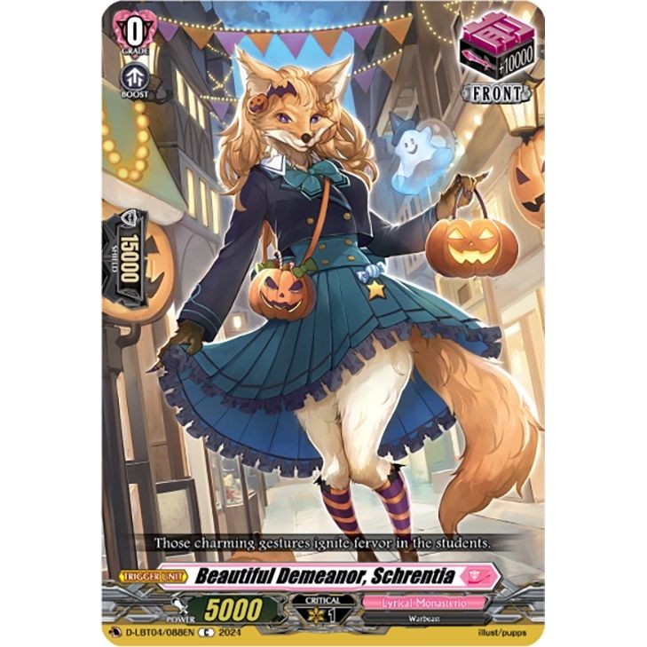 Image for Beautiful Demeanor, Schrentia (D-LBT04/088EN) (D-LBT04) - Cardfight Vanguard