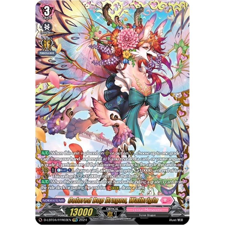 Image for Colored Bop Dragon, Walbrigia (FFR) (D-LBT04/FFR03EN) (D-LBT04) - Cardfight Vanguard