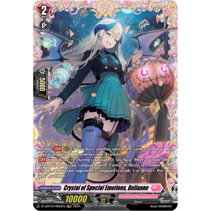 Image for Crystal of Special Emotions, Belianne (FR) (D-LBT04/FR05EN) (D-LBT04) - Cardfight Vanguard