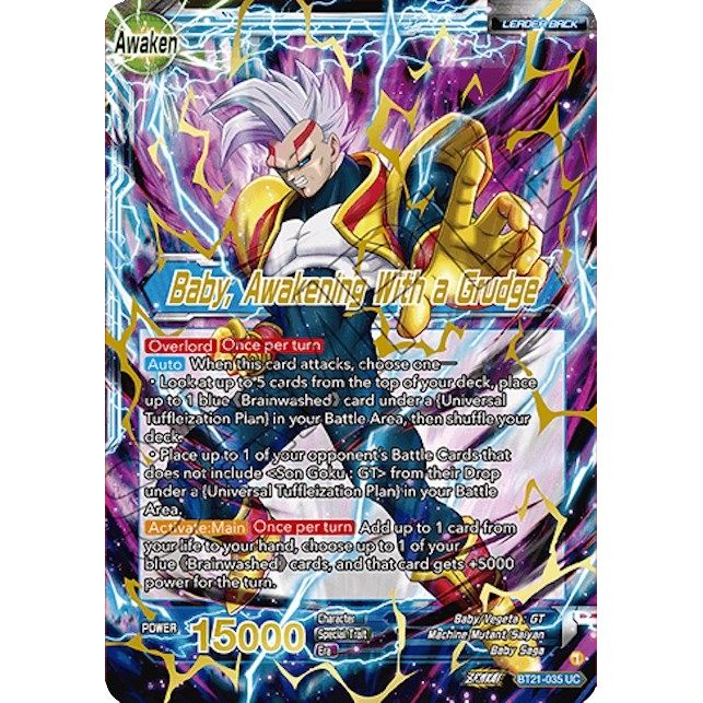 Image for Baby // Baby, Awakening With a Grudge (Giant Card) (BT21-035) (OVRS) - Dragon Ball Super: Masters