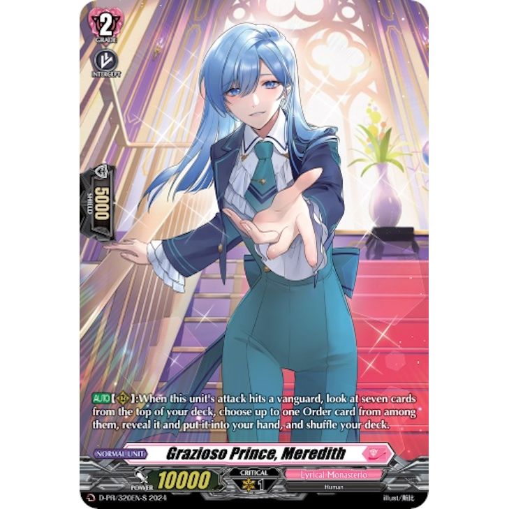 Image for Grazioso Prince, Meredith (Foil) (D-PR/320EN-S) (D-PR) - Cardfight Vanguard