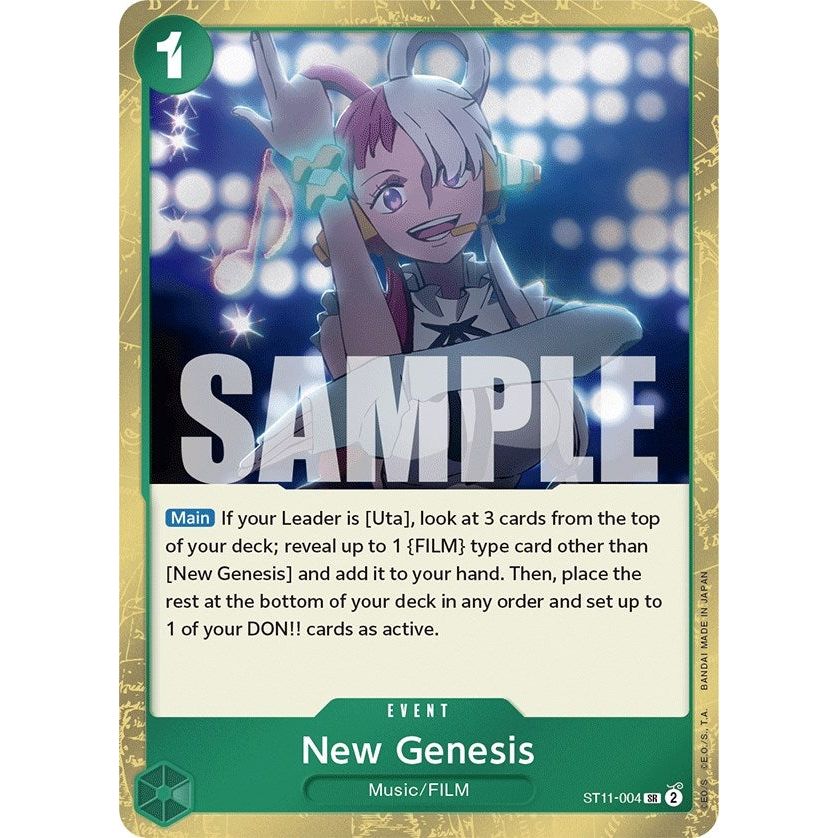 Image for New Genesis (ST11-004) (ST-11) - One Piece Card Game