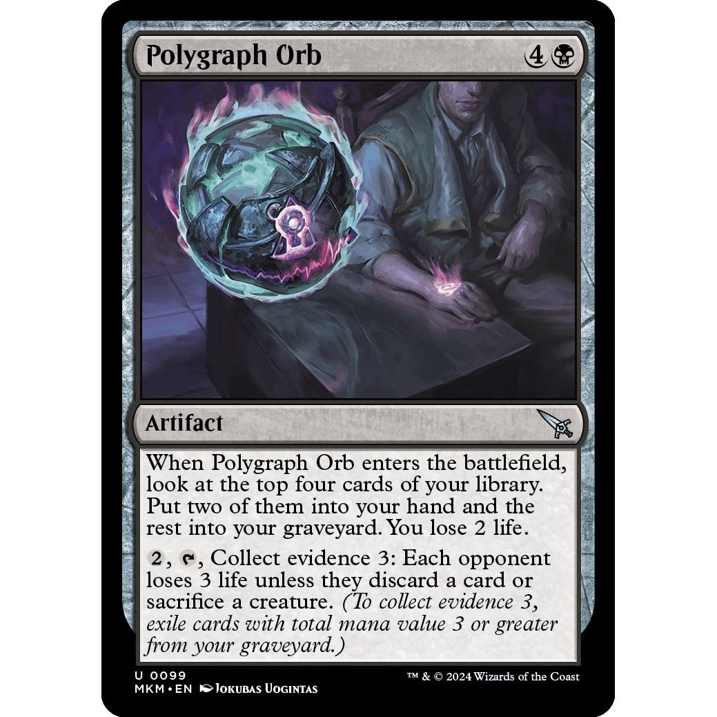 Image for Polygraph Orb (99) (MKM) - Magic: The Gathering