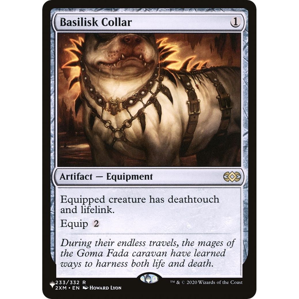 Image for Basilisk Collar (2XM) (233/332) (LIST) - Magic: The Gathering