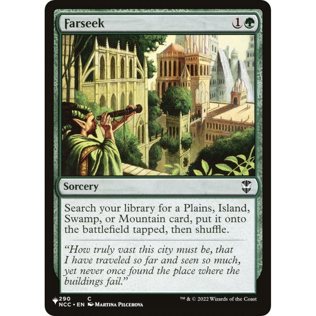 Image for Farseek (NCC) (290/093) (LIST) - Magic: The Gathering