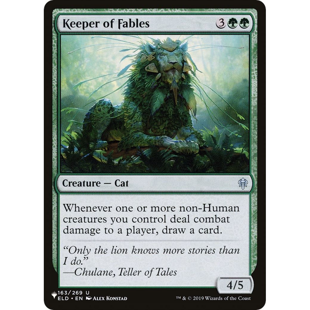 Image for Keeper of Fables (163/269) (LIST) - Magic: The Gathering