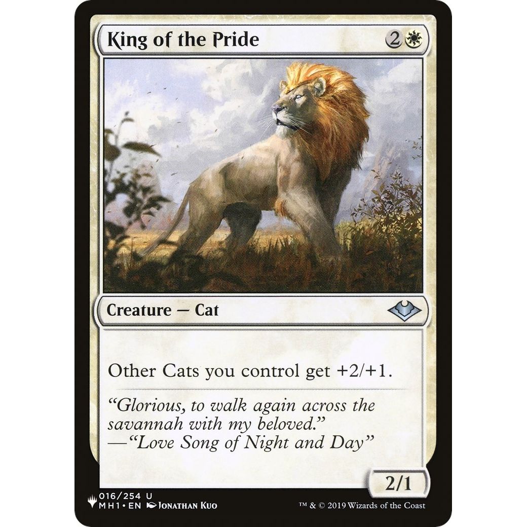 Image for King of the Pride (016/254) (LIST) - Magic: The Gathering