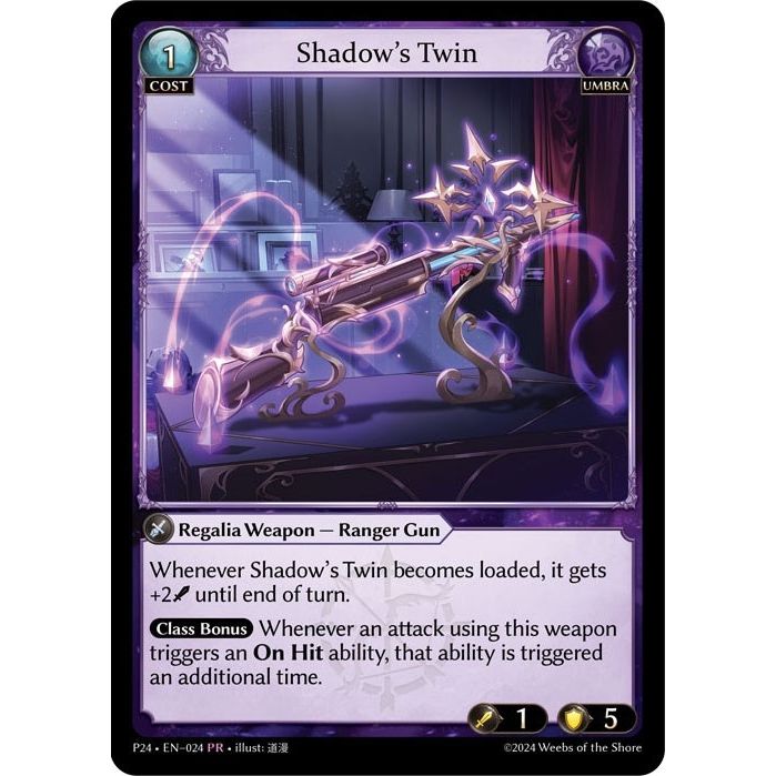 Image for Shadow's Twin (024) (P) - Grand Archive TCG