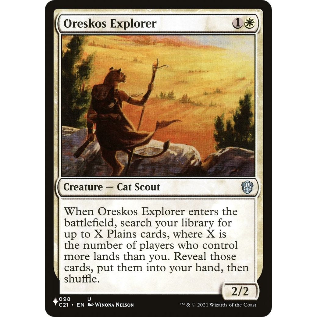 Image for Oreskos Explorer (098/081) (LIST) - Magic: The Gathering